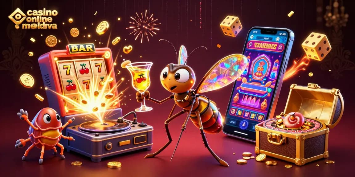 Joacă la sloturi cu oferta captivantă a cazinoului online moldova și câștigă bonusuri profitabile!