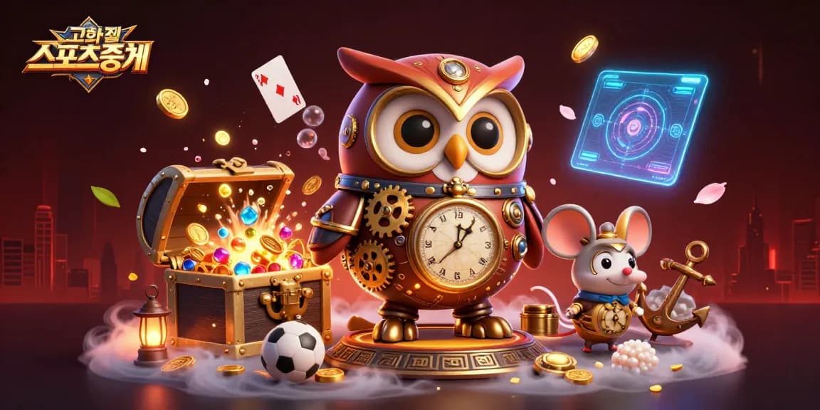 Engage in 고화질스포츠중계 while enjoying a mesmerizing steampunk casino adventure with vibrant game elements.