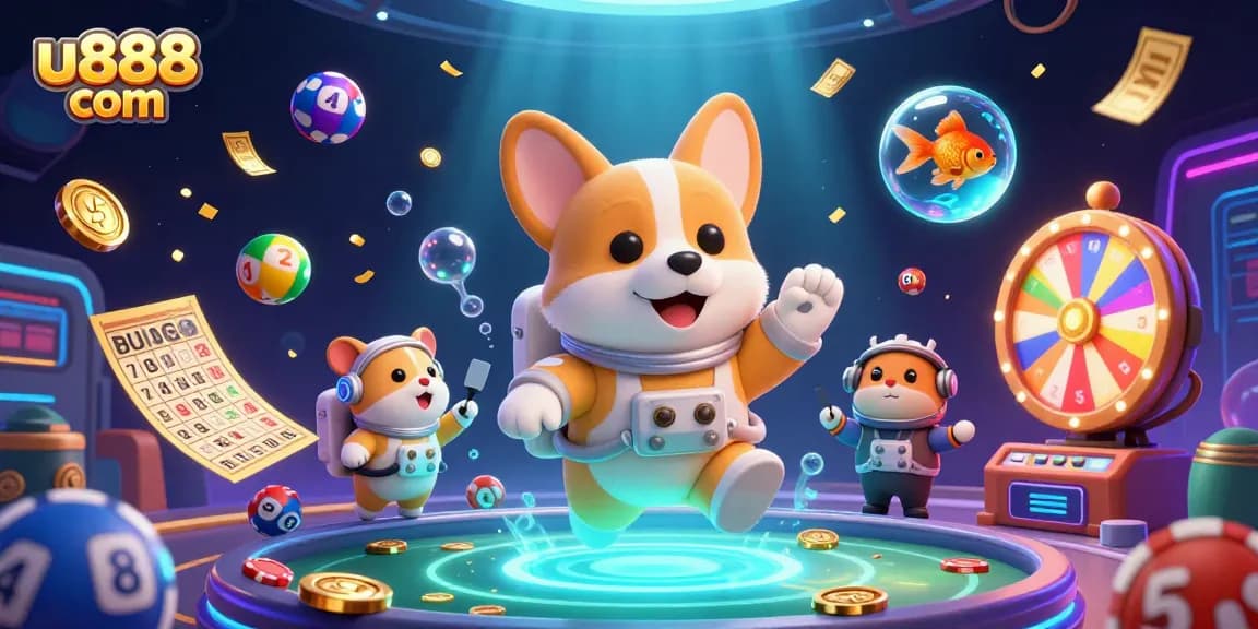 Experience thrilling gameplay with u888 com in a vibrant space casino scene.