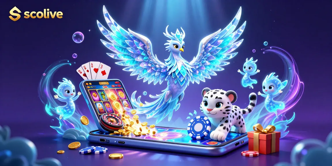 Socolive delivers an ice phoenix and vibrant characters enlivening the casino scene with mesmerizing slot games.