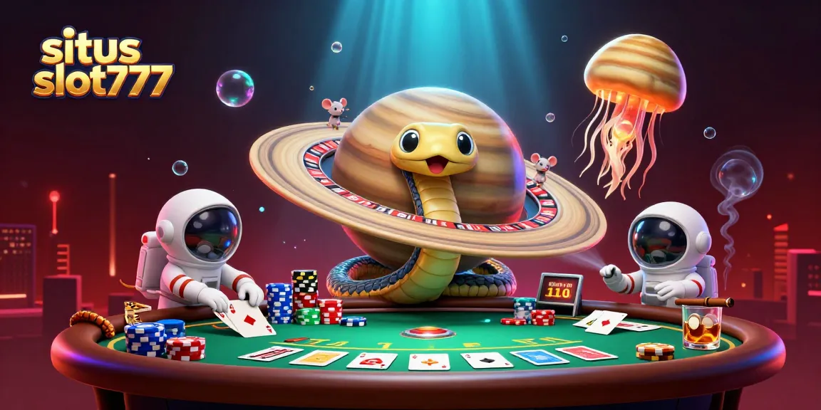 Naik taruhan di situs slot777 dengan putaran slot yang mendebarkan dan dealer galaksi.