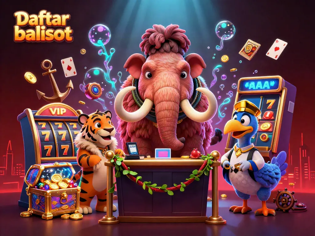 Experience the vibrant world of Daftar balisot with dynamic characters and thrilling slot visuals.