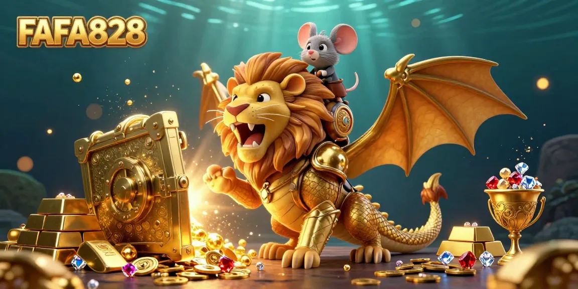Experience FAFA828 with vibrant, dynamic casino gameplay featuring treasure and excitement.