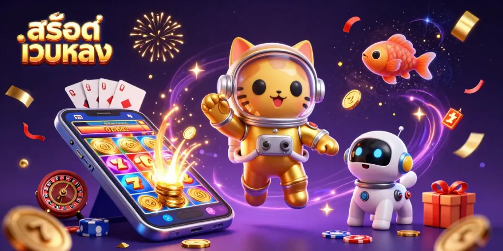 มาเล่นเกม สล็อตเว็บตรง ในบรรยากาศคาสิโนอันน่าตื่นเต้นนี้!
