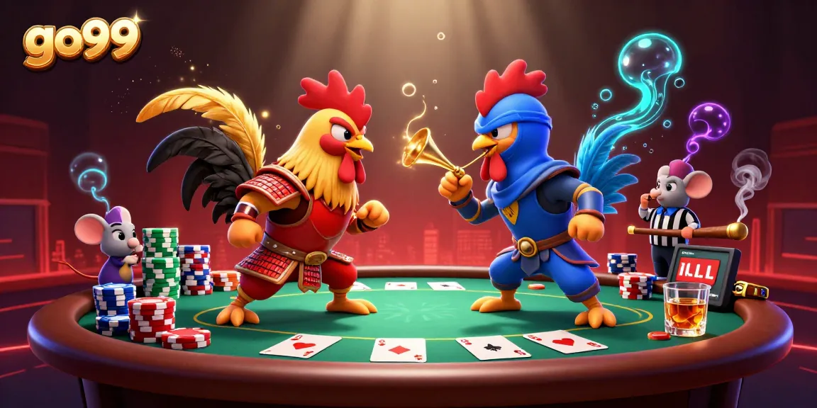 Experience thrilling action at GO99 with exciting cockfighting and vibrant casino elements.