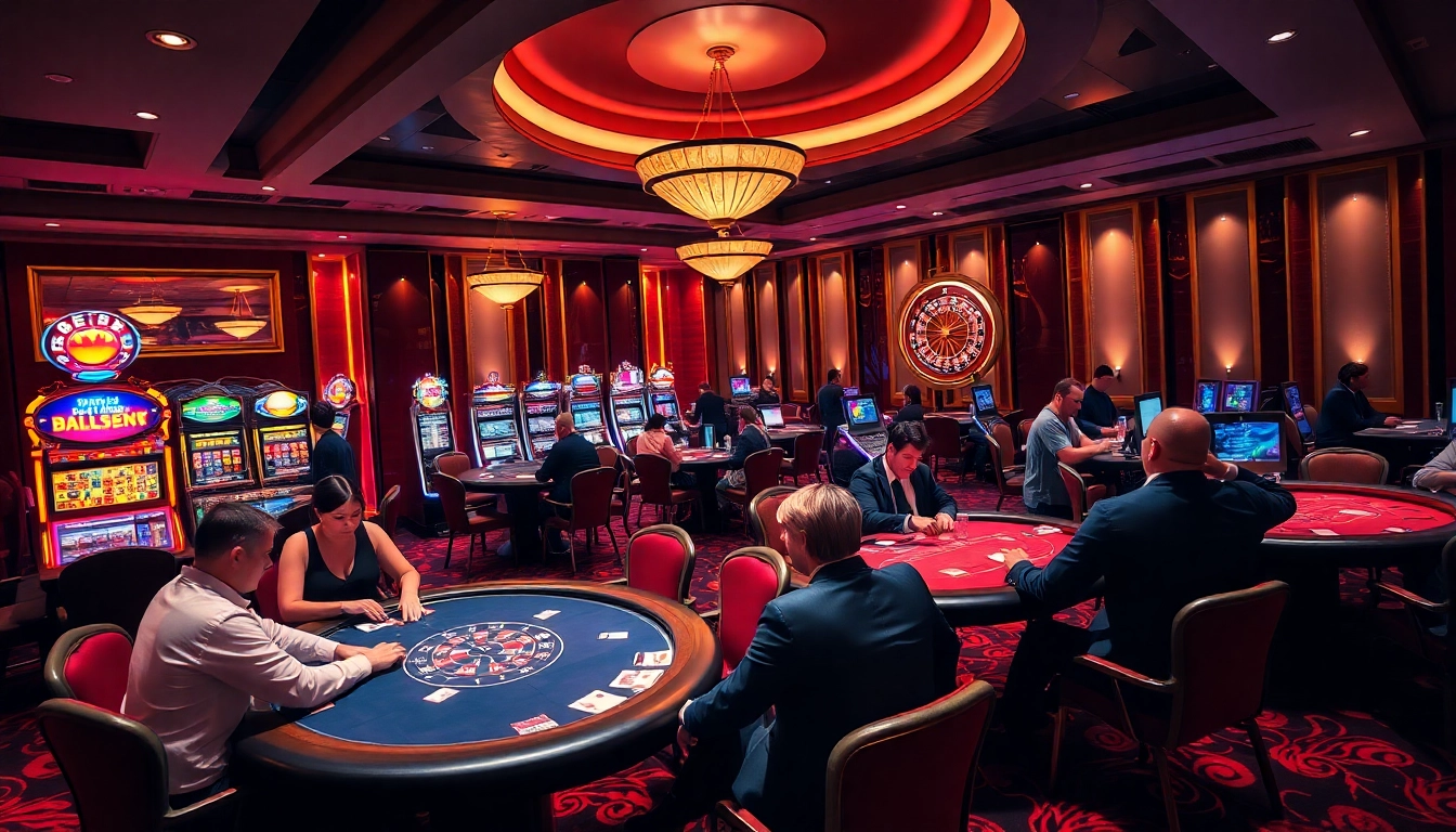 Experience the thrilling atmosphere of 555win with vibrant casino games and vibrant players.