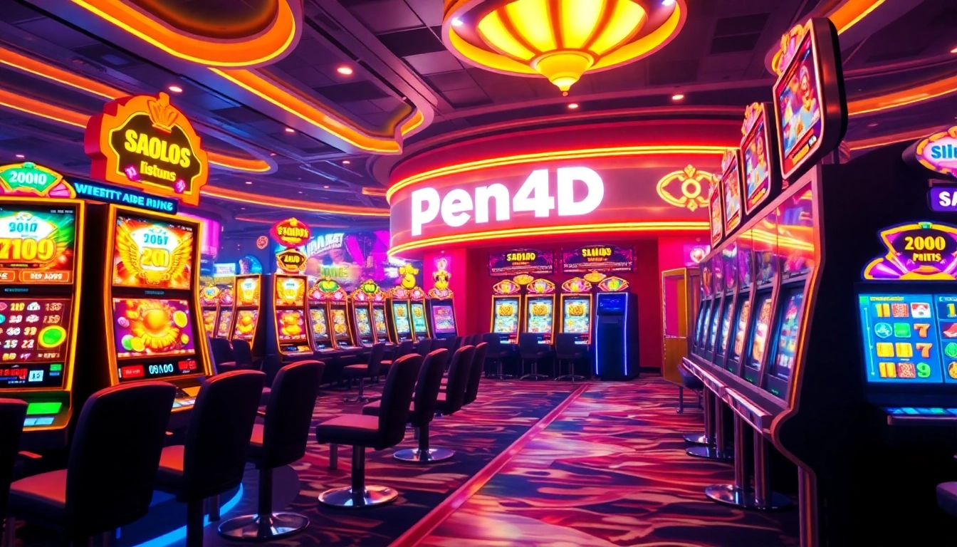 PEN4D alternatif offers an exciting online slot experience with dynamic gameplay and luxurious design elements.