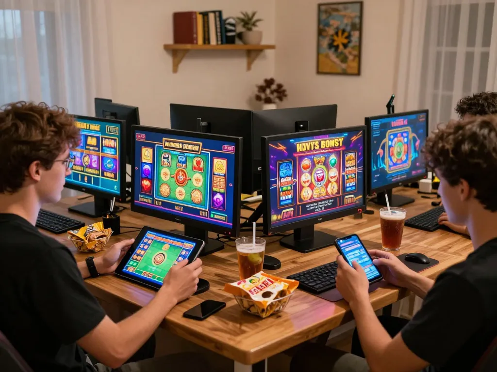 Experience the thrill of slot bonus new member 100 in a vibrant online gaming environment.