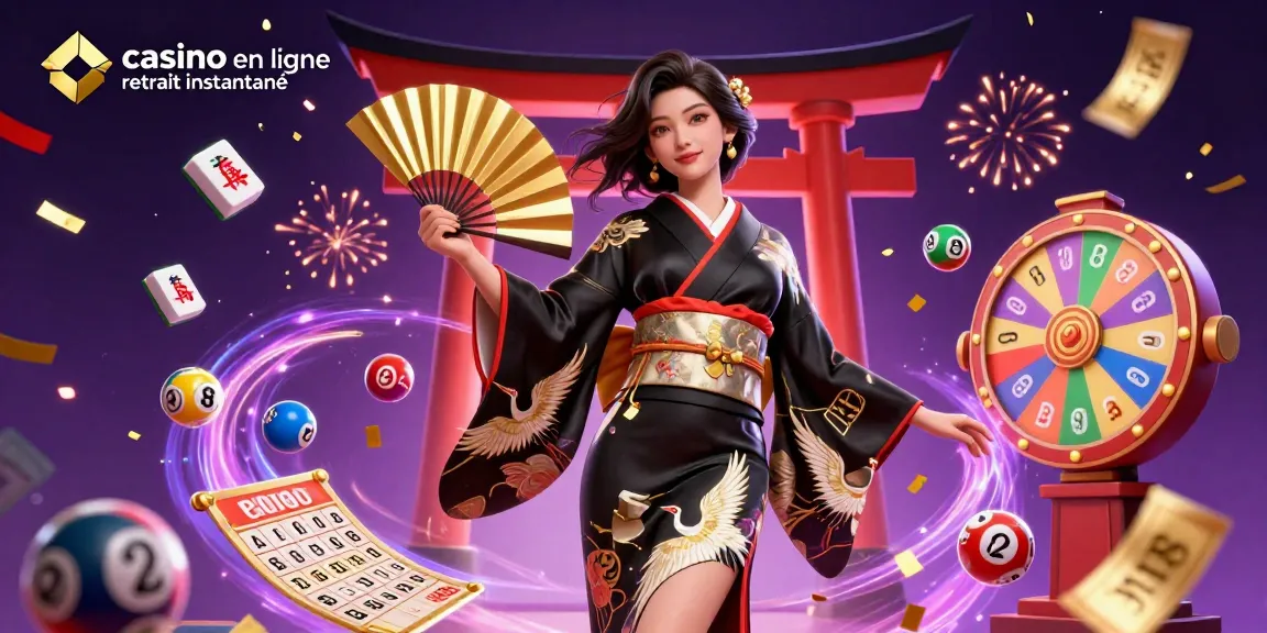Découvrez l'excitation du casino en ligne retrait instantané avec des éléments 3D vibrants et des visuels dynamiques.