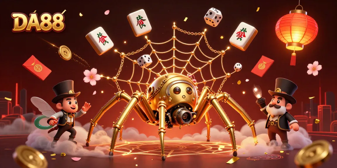 Engage with DA88 in an enticing steampunk casino ambiance filled with luck and charm.