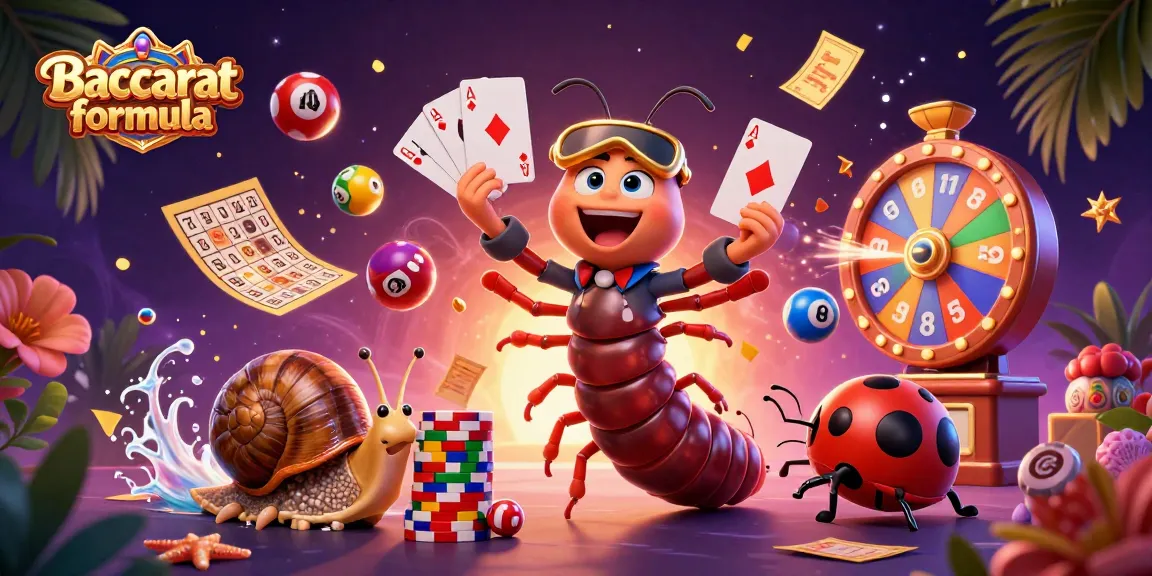 Engage with the Baccarat formula strategy in an exciting, vibrant 3D casino scene.