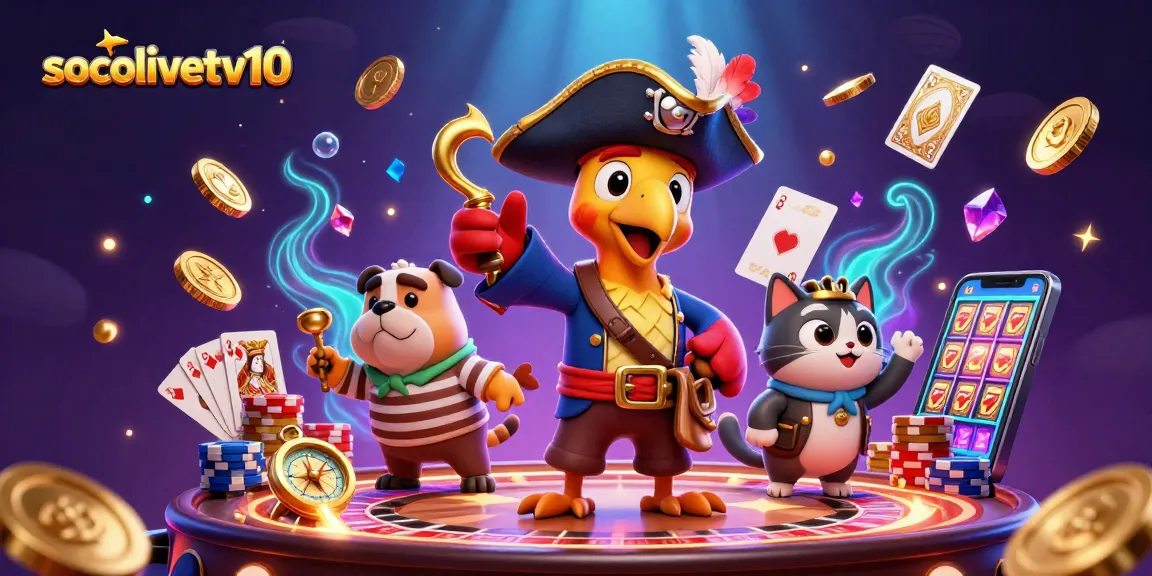Experience high-stakes gambling excitement with socolivetv10, featuring thrilling 3D casino action.