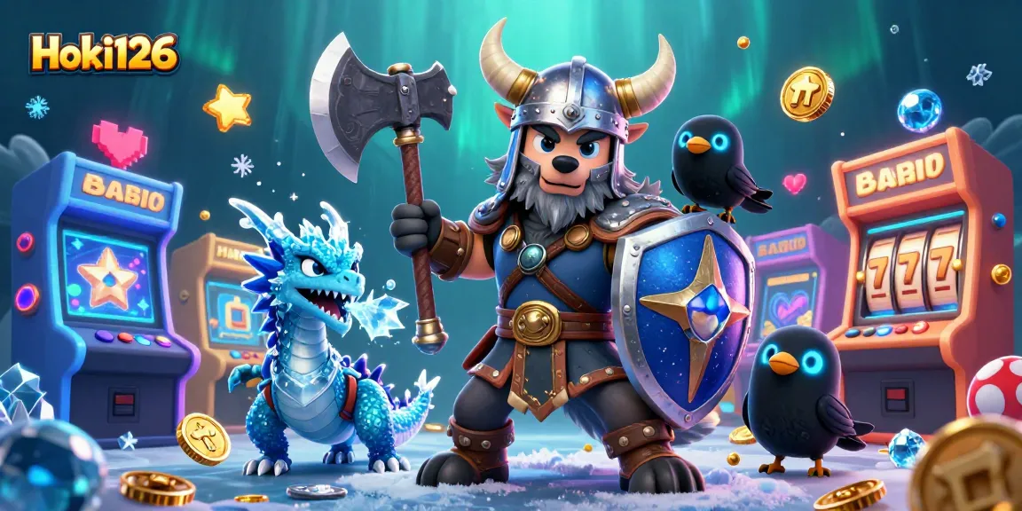 Join the excitement of Hoki126, where Viking warriors and dragons meet thrilling slots and jackpots.